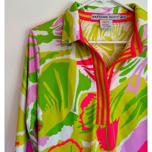 Gretchen Scott Dress in vibrant colors.So Palm Beach🌴